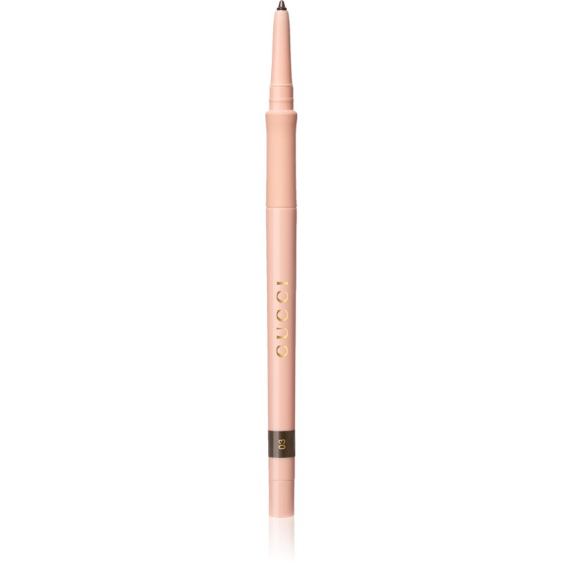 Gucci Gucci Beauty Stylo Contour des Yeux kajalová tužka na oči odstín 03 Chocolat 0.3 g