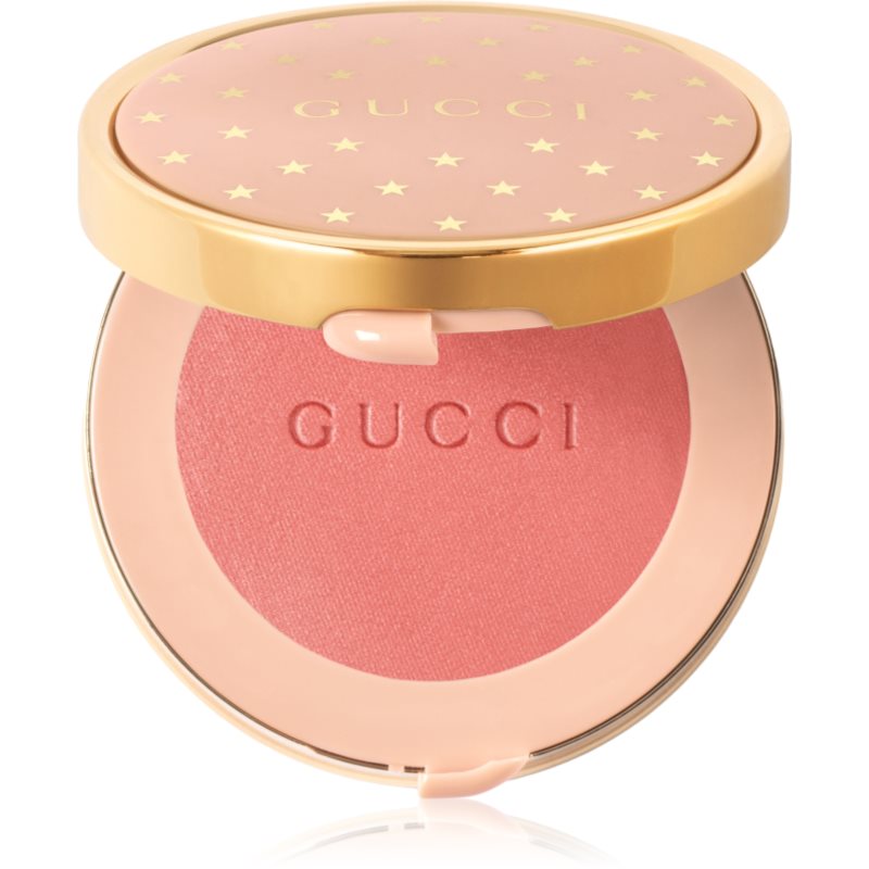 Gucci Gucci Beauty Blush De Beauté puuterimainen poskipuna sävy 04 Bright Coral 5.5 g