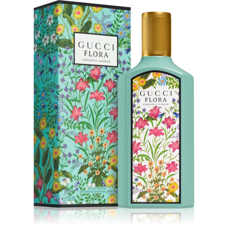 Gucci Flora Gorgeous Jasmine Eau De Parfum Pour Femme 150 Ml