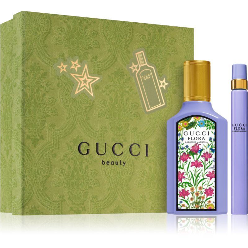 Photos - Other Cosmetics GUCCI Flora Gorgeous Magnolia gift set for women 