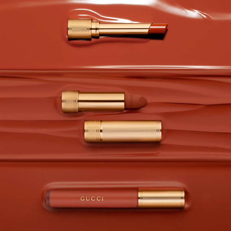Gucci Gucci Beauty Rouge à Lèvres Matte Lipstick matná tekutá rtěnka odstín 124 Emily Brown 6.5 ml (obrázek 6)