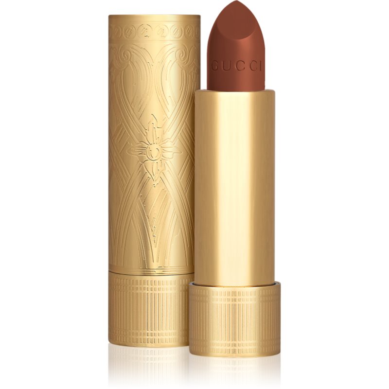 Gucci Gucci Beauty Rouge à Lèvres Satin Lipstick satiininen huulipuna sävy 122 Eliza Ginger 3.5 g