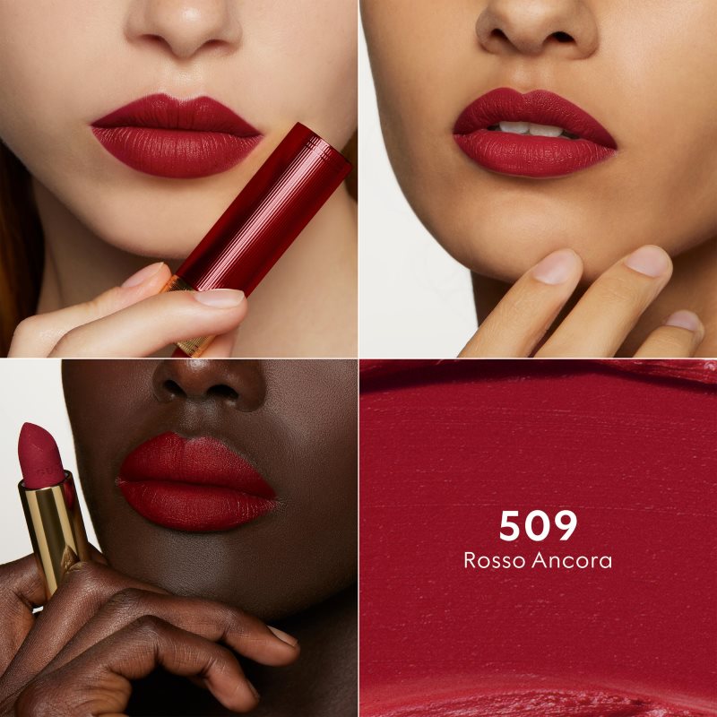Gucci Gucci Beauty Rouge à Lèvres Matte Lipstick matná rtěnka odstín 509 Rosso Ancora 3.5 g (obrázek 10)