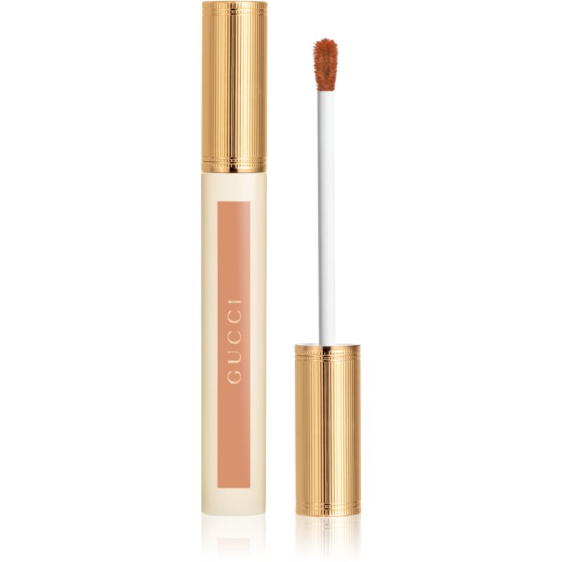 Gucci Glow Oil-In-Water Tint Liquid Lipstick lesklý hydratačný tekutý rúž odtieň 130 Elsa Hazel 6.5 ml