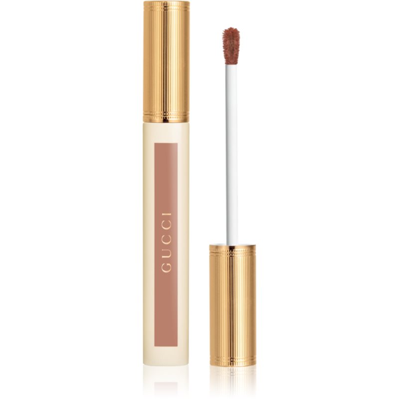 Gucci Glow Oil-In-Water Tint Liquid Lipstick lesklá hydratační tekutá rtěnka odstín 226 Emma Rosedust 6.5 ml