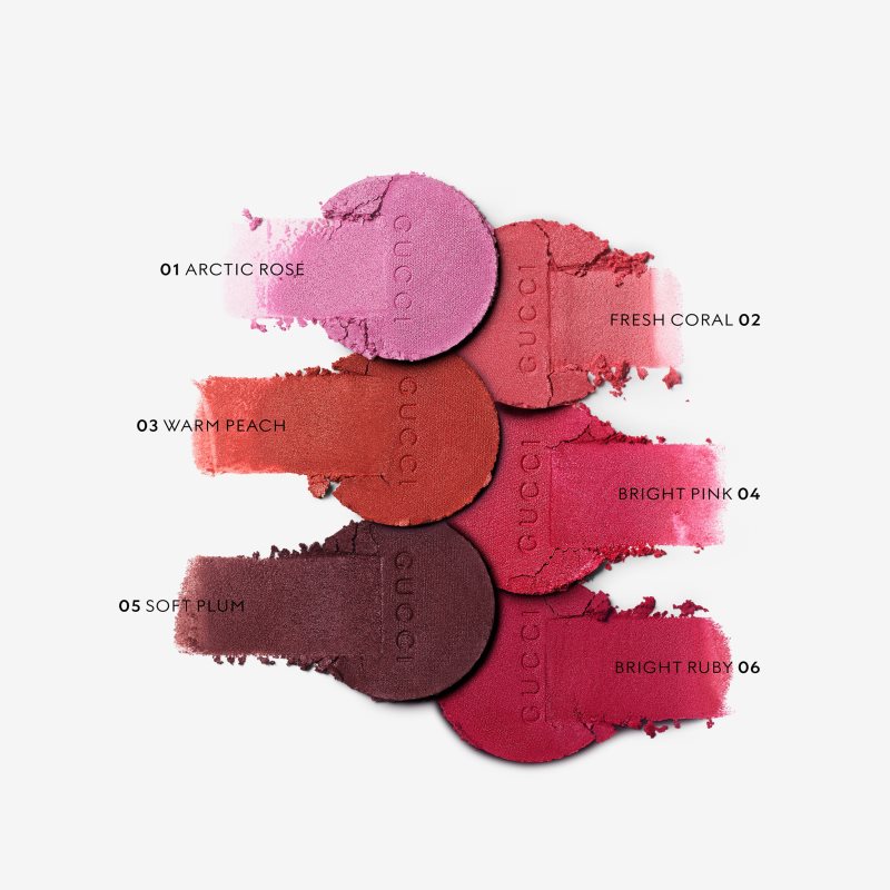 Gucci Gucci Beauty Glow Blush kompaktní tvářenka odstín 01 Arctic Rose 5.5 g (obrázek 5)