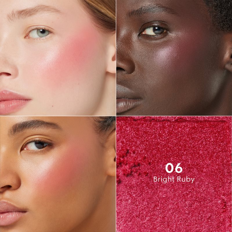 Gucci Gucci Beauty Glow Blush kompaktní tvářenka odstín 06 Bright Ruby 5.5 g (obrázek 3)