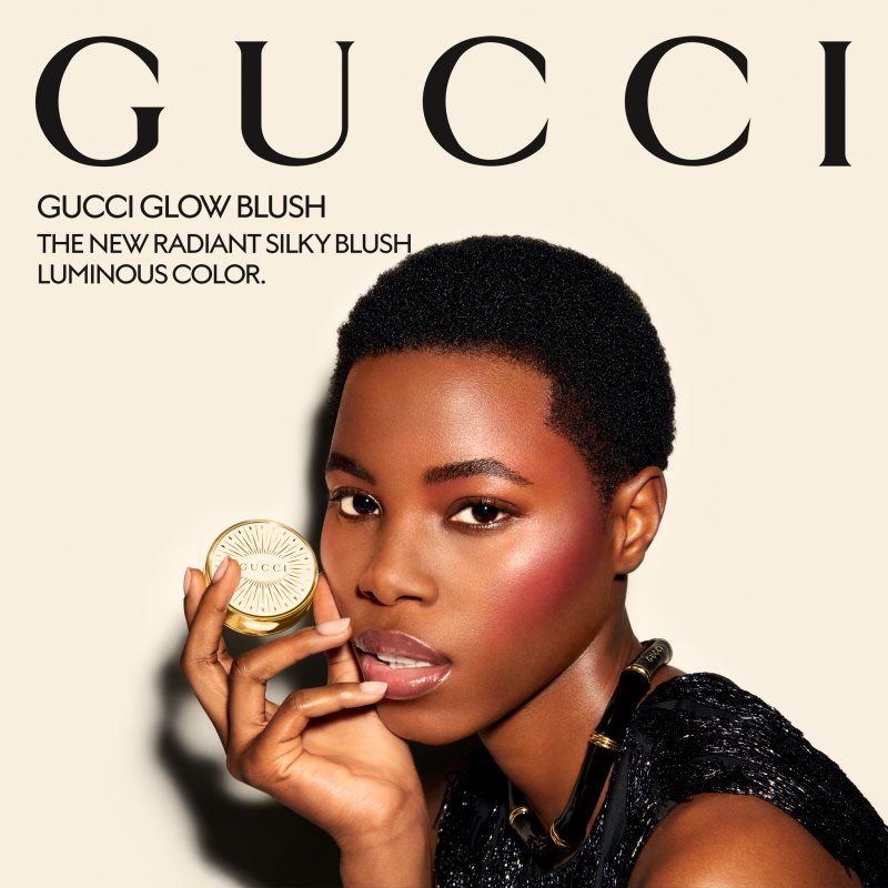 Gucci Gucci Beauty Glow Blush kompaktní tvářenka odstín 06 Bright Ruby 5.5 g (obrázek 7)