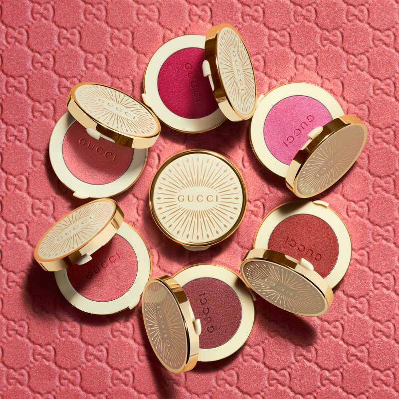 Gucci Gucci Beauty Glow Blush kompaktní tvářenka odstín 06 Bright Ruby 5.5 g (obrázek 9)