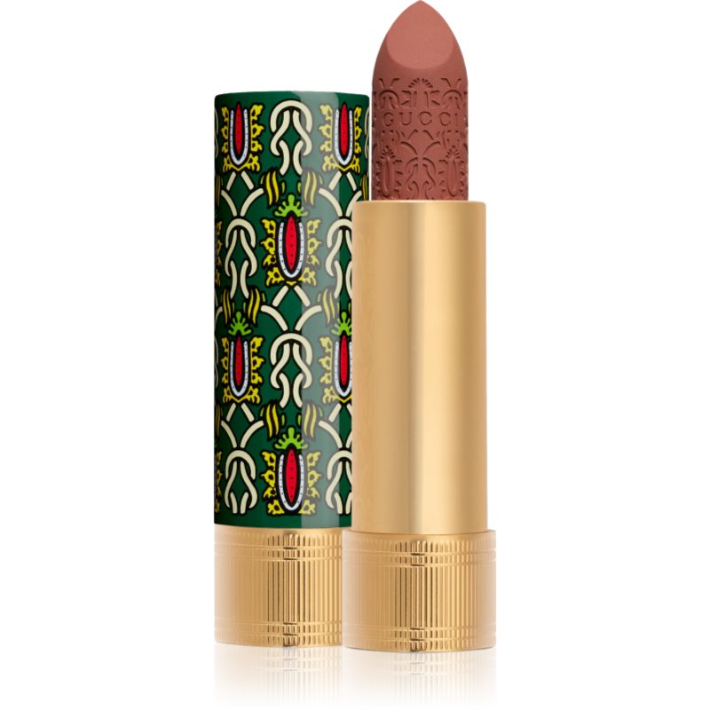 Gucci Gucci Beauty Holiday Rouge à Lèvres Matte Lipstick matirajoča šminka odtenek 122 Eliza Ginger 3.5 g