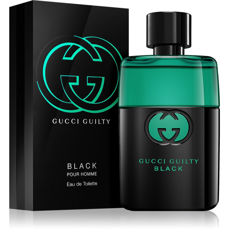Gucci Guilty Black Pour Homme Eau De Toilette For Men 50 Ml