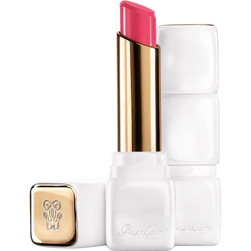 

GUERLAIN KissKiss Roselip Hydrating & Plumping Tinted Lip Balm тонуючий бальзам для губ зі зволожуючим ефектом відтінок R375 Flush Noon