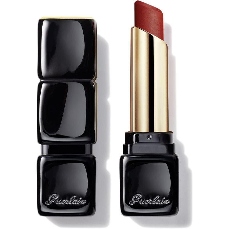 GUERLAIN KissKiss Tender Matte ultra matt long-lasting lipstick shade 770 Desire Red 3.5 g
