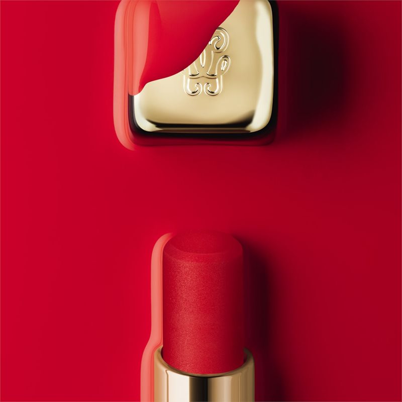 GUERLAIN KissKiss Tender Matte стійка губна помада з матовим ефектом відтінок 770 Desire Red 3.5 гр