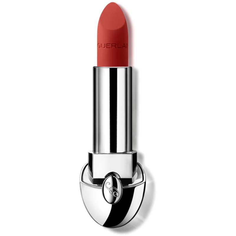 GUERLAIN Rouge G de Guerlain Luxus-Lippenstift Farbton 555 Brick Red Velvet 3,5 g