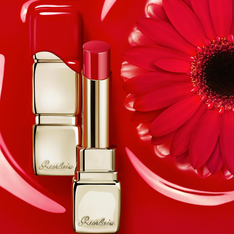 GUERLAIN KissKiss Shine Bloom sjajilo za usne nijansa 309 Fresh Coral 3,5 g