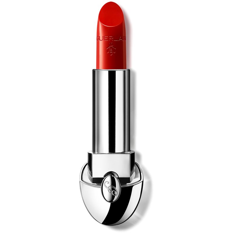 GUERLAIN Rouge G de Guerlain luxury lipstick shade 1830 Rouge du Tigre Satin (Legendary Reds) 3,5 g
