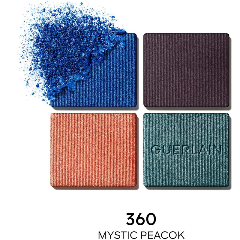 GUERLAIN Ombres G Eyeshadow Palette Shade 360 Mystic Peacock 6 G