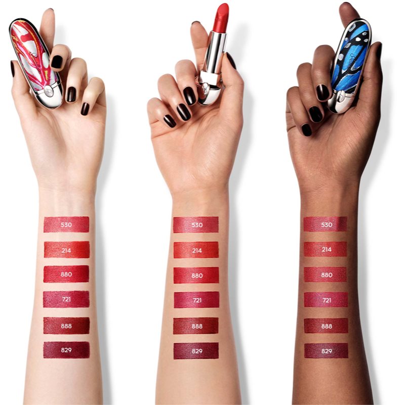 GUERLAIN Rouge G de Guerlain luxury lipstick shade 880 Magnetic Red Velvet Metal 3,5 g