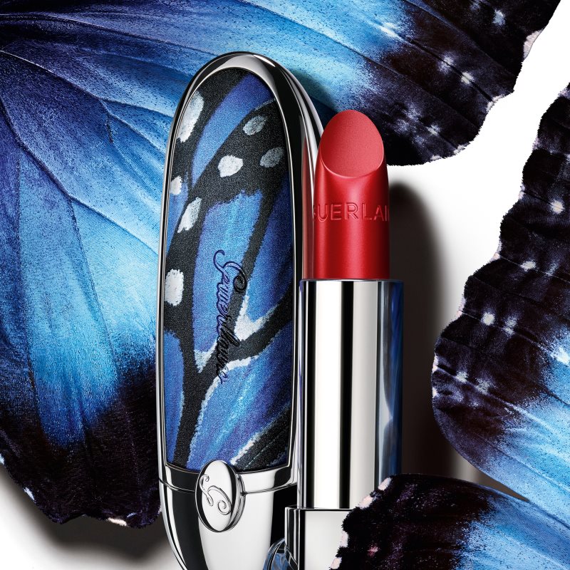 GUERLAIN Rouge G de Guerlain luxury lipstick shade 880 Magnetic Red Velvet Metal 3,5 g