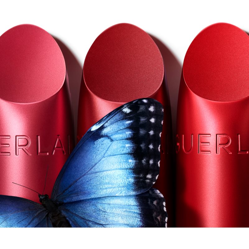 GUERLAIN Rouge G De Guerlain Luxury Lipstick Shade 829 Imperial Plum Velvet Metal 3,5 G
