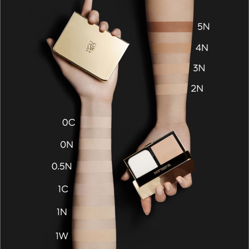 GUERLAIN Parure Gold Skin Control компактний матуючий тональний засіб відтінок 0N Neutral 8,7 гр