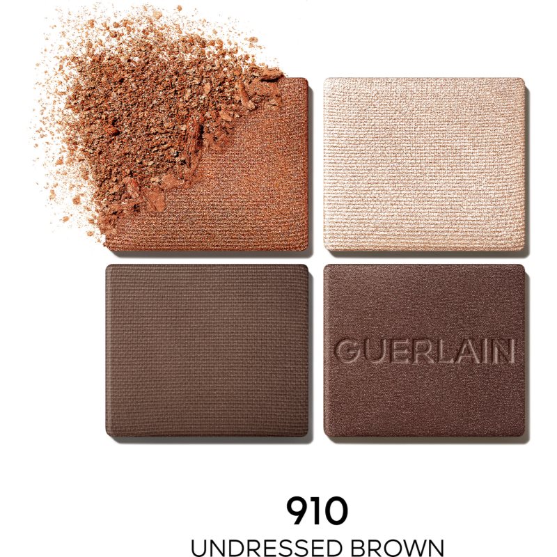 GUERLAIN Ombres G палітра тіней відтінок 910 Undressed Brown 8,8 гр