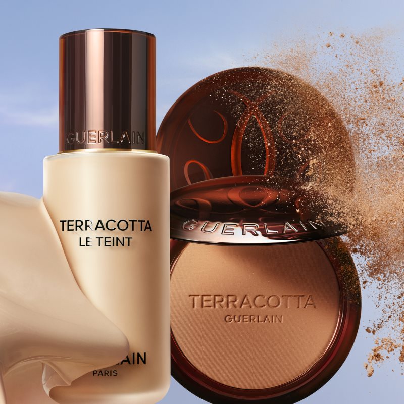 GUERLAIN Terracotta Original компактна пудра-бронзантор змінне наповнення відтінок 05 Deep Warm 8,5 гр