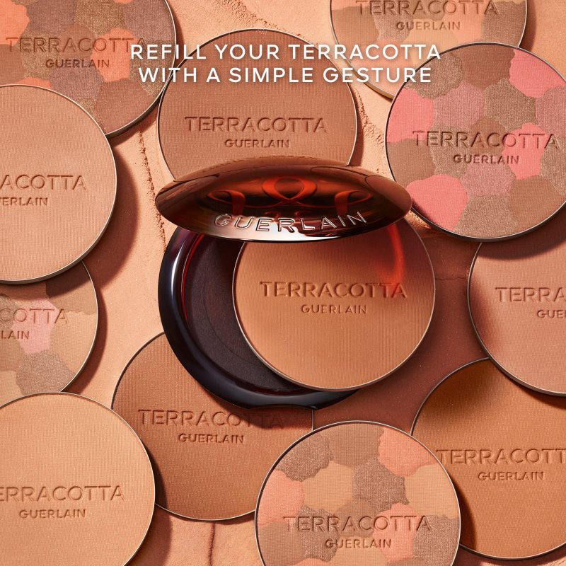 GUERLAIN Terracotta Light polvos bronceadores iluminadores Recambio tono 03 Medium Warm 10 g