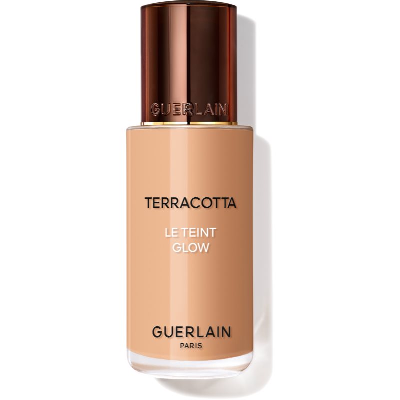 GUERLAIN Terracotta Le Teint Glow tekutý rozjasňující make-up pro přirozený vzhled odstín 4N Neutral 35 ml