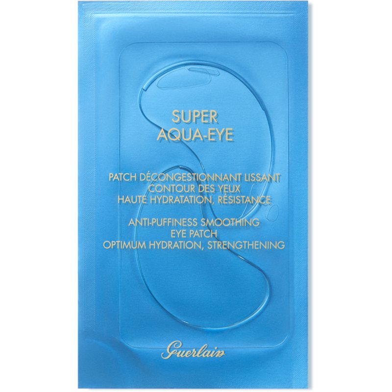 GUERLAIN Super Aqua Eye Patch hydratační maska na oční okolí 6 x 2 ks