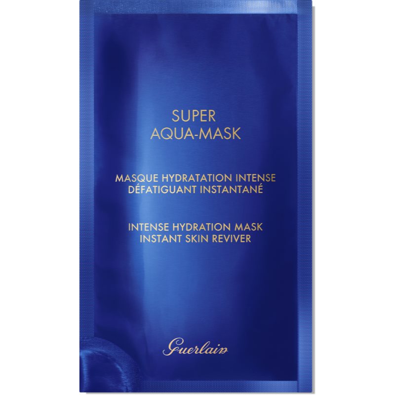 GUERLAIN Super Aqua Intense Hydration Mask Moisturising Face Sheet Mask 6 Pc
