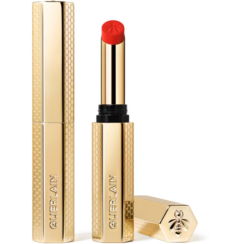 GUERLAIN KissKiss luxusní rtěnka s medem odstín 639 Tangerine Bloom 1.85 g