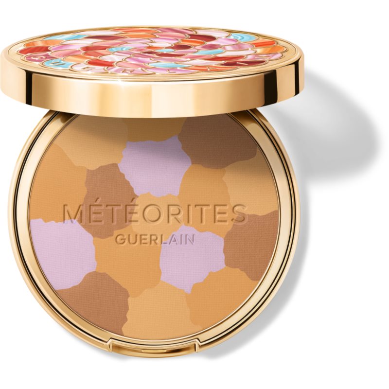 GUERLAIN Météorites Compact Mattifying Powder kiinteä puuteri sävy 03 Warm Doré 8.5 g