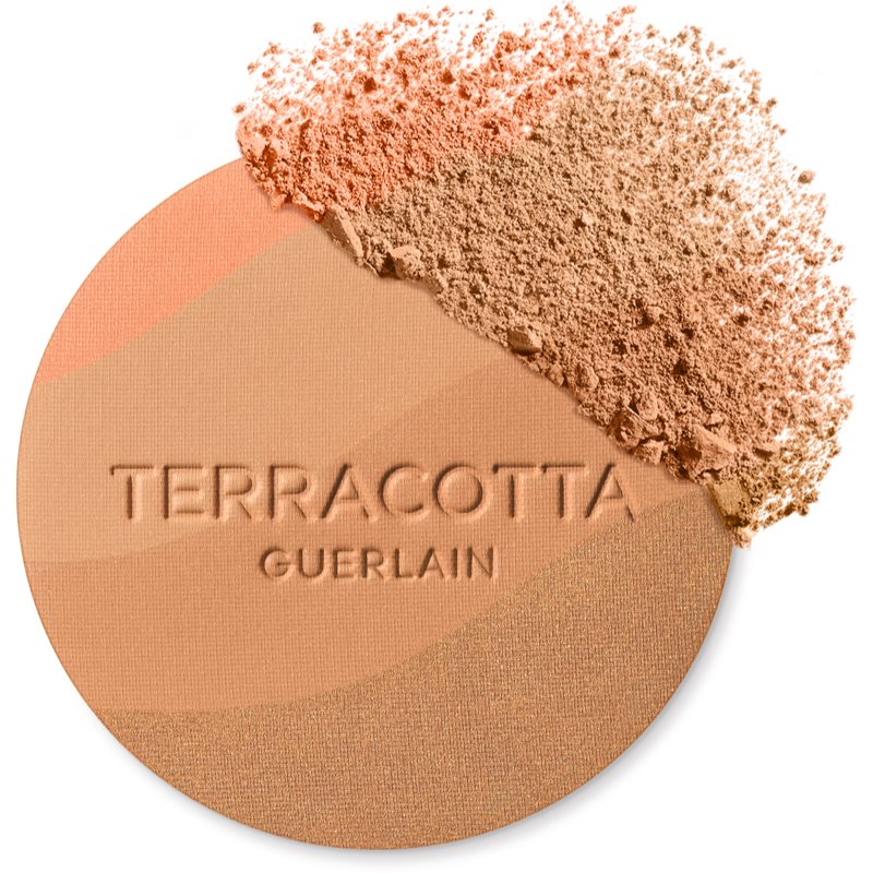 GUERLAIN Terracotta Golden Dunes bronzující rozjasňující pudr limitovaná edice odstín Light Red Zagora 10 ml (obrázek 3)