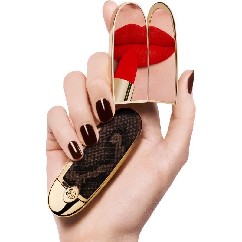 GUERLAIN Rouge G Double Mirror Jewel Case étui pour rouge à lèvres avec miroir The Python 1 pcs