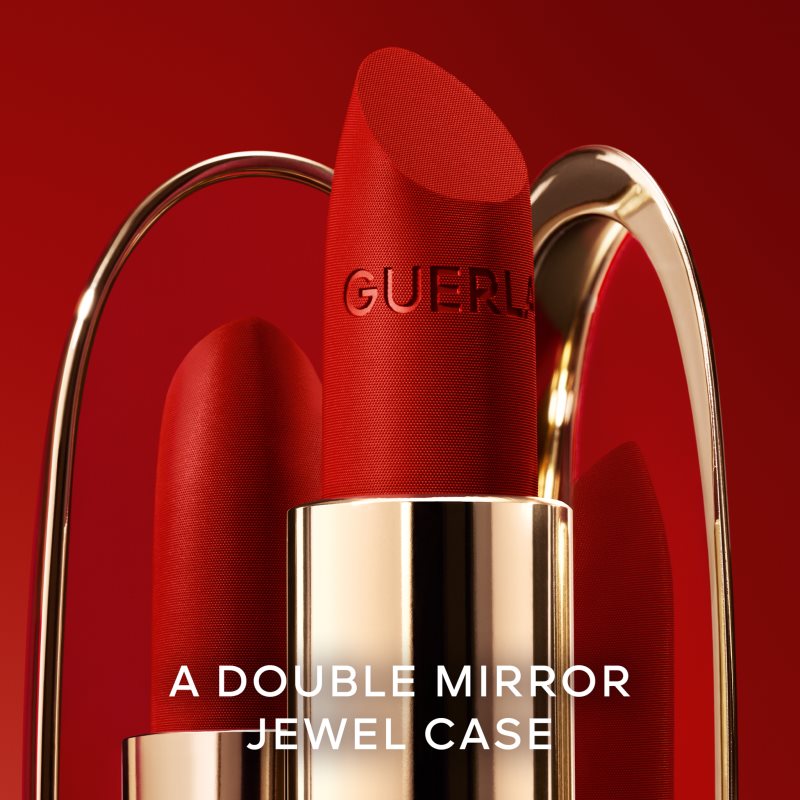 GUERLAIN Rouge G Double Mirror Jewel Case étui pour rouge à lèvres avec miroir The Python 1 pcs