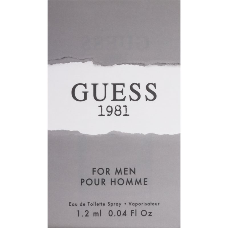 

Guess 1981 туалетна вода для чоловіків
