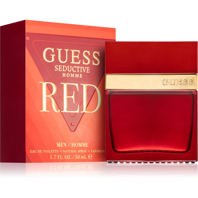 Guess Seductive Homme Red Eau De Toilette For Men 50 Ml