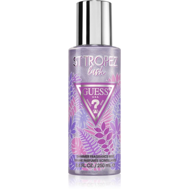 Guess Destination St. Tropez Lush parfumirani sprej za tijelo sa šljokicama za žene 250 ml