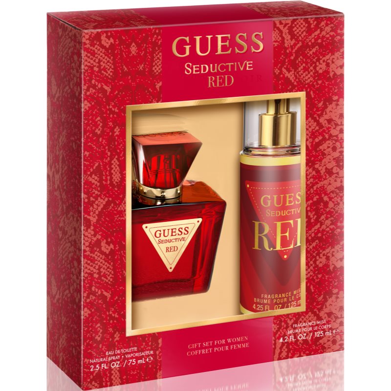Guess Seductive Red darilni set XXI. za ženske