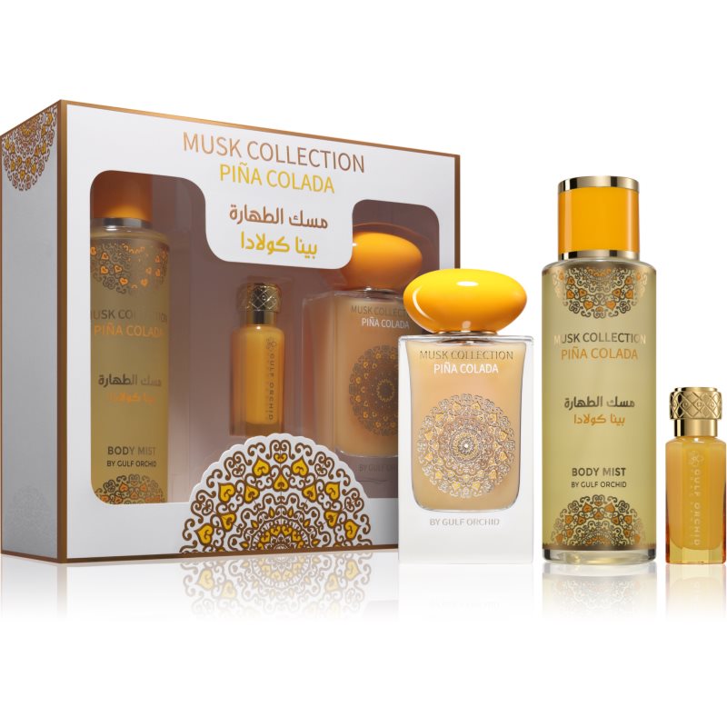 Gulf Orchid Musk Collection Piña Colada darilni set uniseks