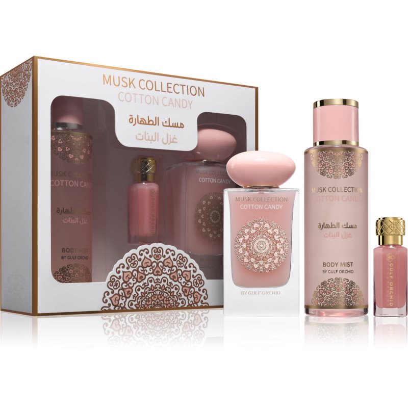 Gulf Orchid Musk Collection Cotton Candy darilni set uniseks