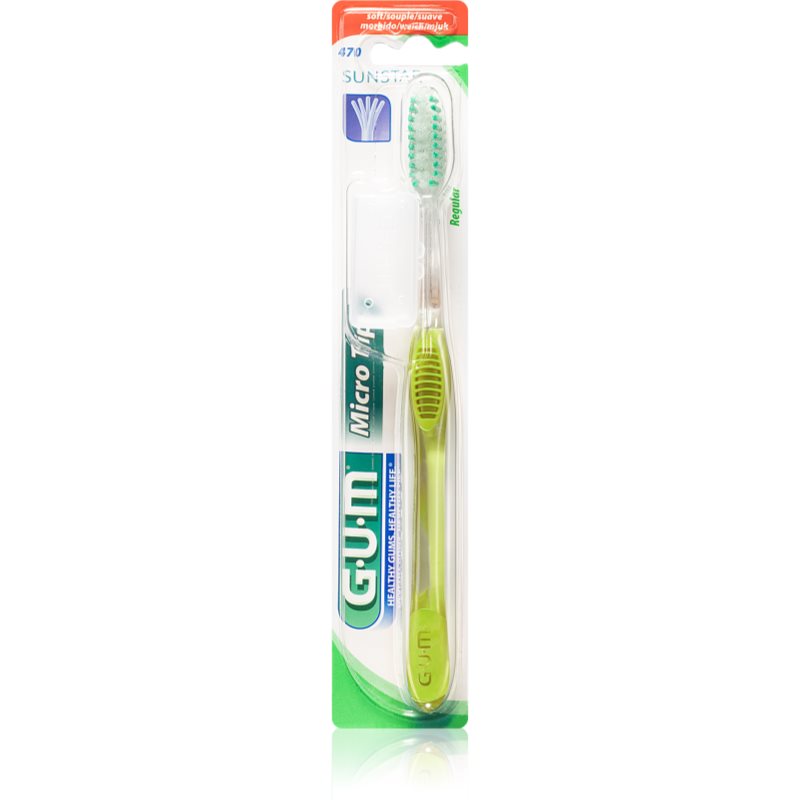 

G.U.M Micro Tip Regular зубна щітка м'яка