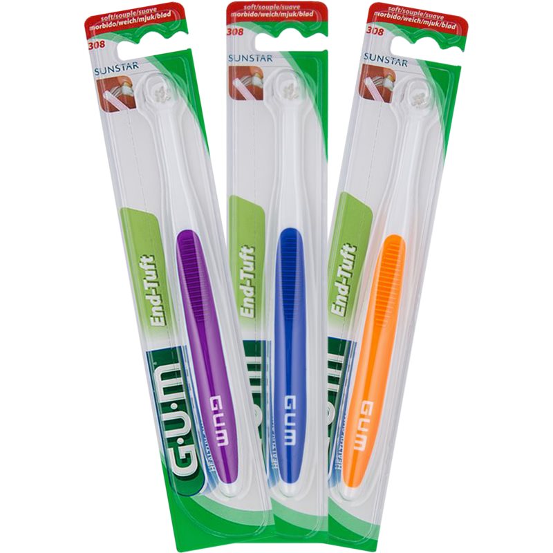 G.U.M End-Tuft Multi-volume Toothbrush Soft 1 Pc