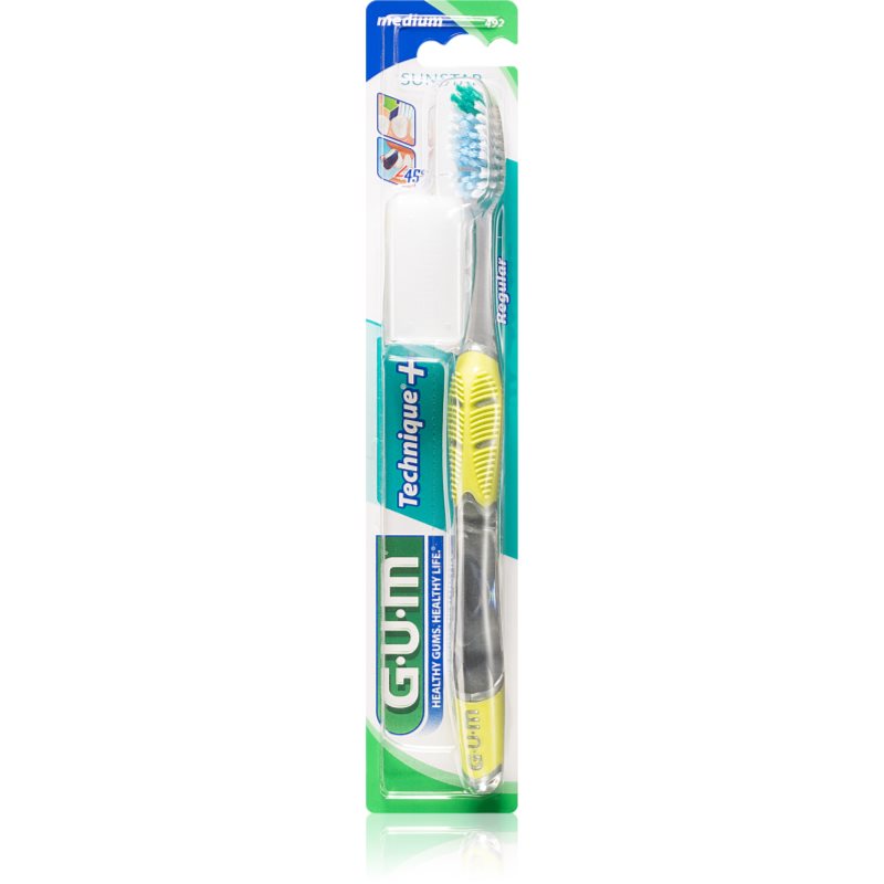 

G.U.M Technique+ Regular 492 зубна щітка середньої жорсткості