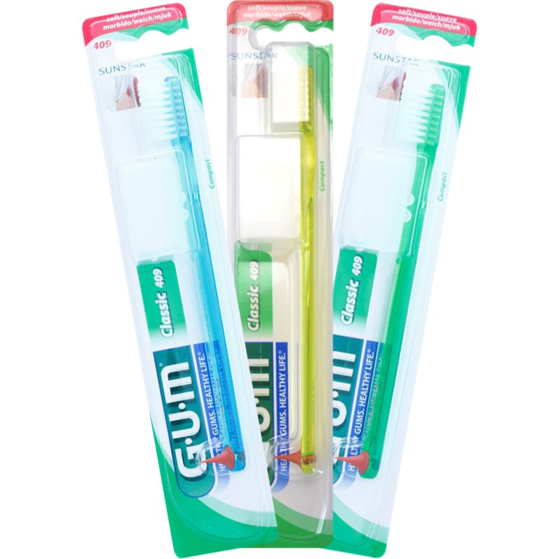 G.U.M Classic Compact Toothbrush Soft 1 Pc
