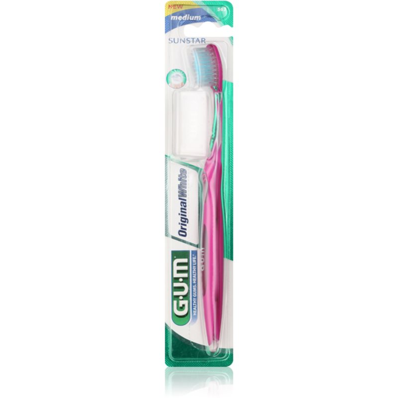 G.U.M Original White 563 Medium зубна щітка середньої жорсткості 1 кс