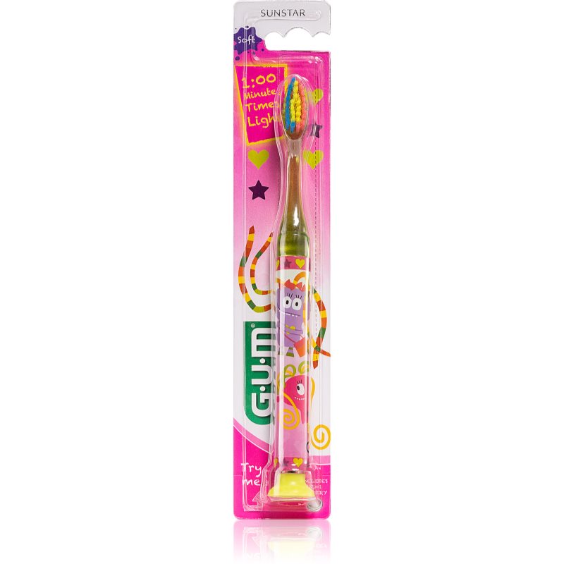 G.U.M Kids Toothbrush zubná kefka s prísavkou pre deti 1 ks
