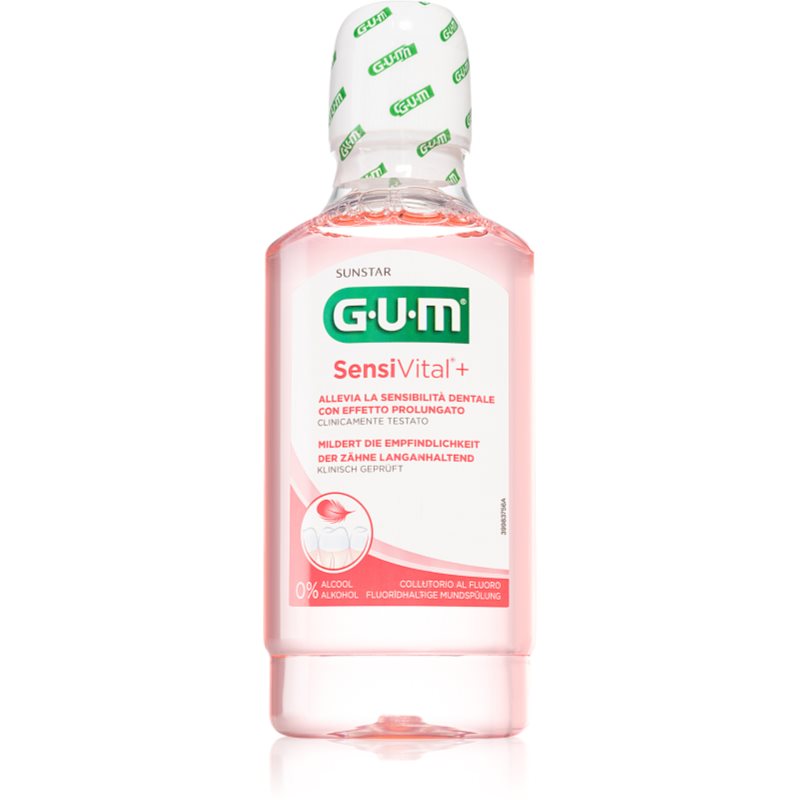 G.U.M SensiVital рідина для полоскання рота для чутливих зубів 300 мл